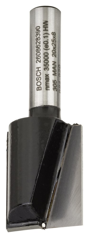 Bosch Standard W Çift Oluk Düz Freze 8*20*56mm