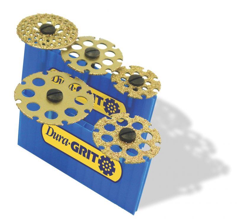 Dura-Grit Kesme ve Şekillendirme Diskleri Seti 5 Parça Mavi / SR-BLU-005
