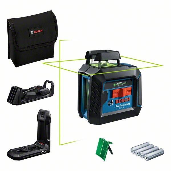 Bosch Ölçme Aletleri GLL 2-20 G + LB10+DK10