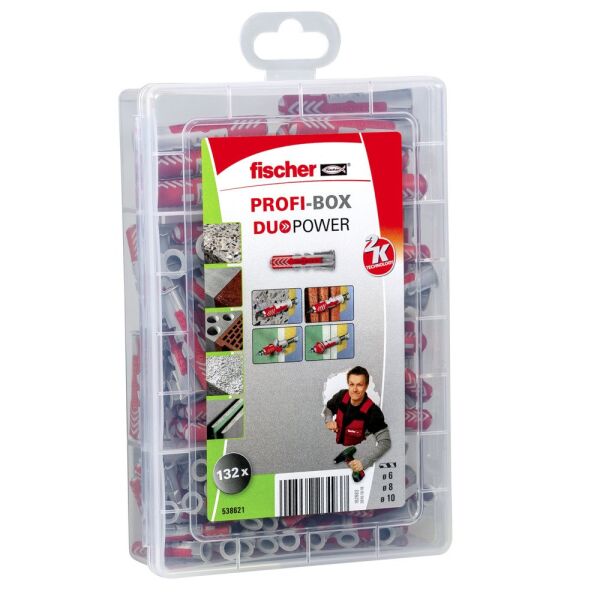 FISCHER PROFI-BOX DuoPower Dübel Seti 132 Parça (538621)