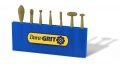 Dura-Grit Yüksek Hızlı Döner Uç Seti 7 Parça Mavi / SR-BLU-007