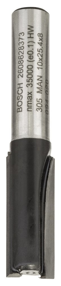 Bosch Standard W Çift Oluk Düz Freze 8*10*56mm