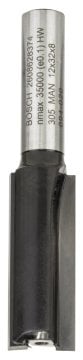 Bosch Standard W Çift Oluk Düz Freze 8*12*62mm