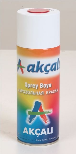 Akçalı Sprey Boya / Tampon Beyaz - 601