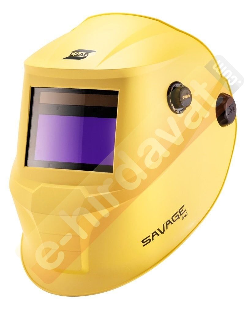 ESAB SAVAGE A40 Colormatik Kaynak Baş Maskesi Sarı