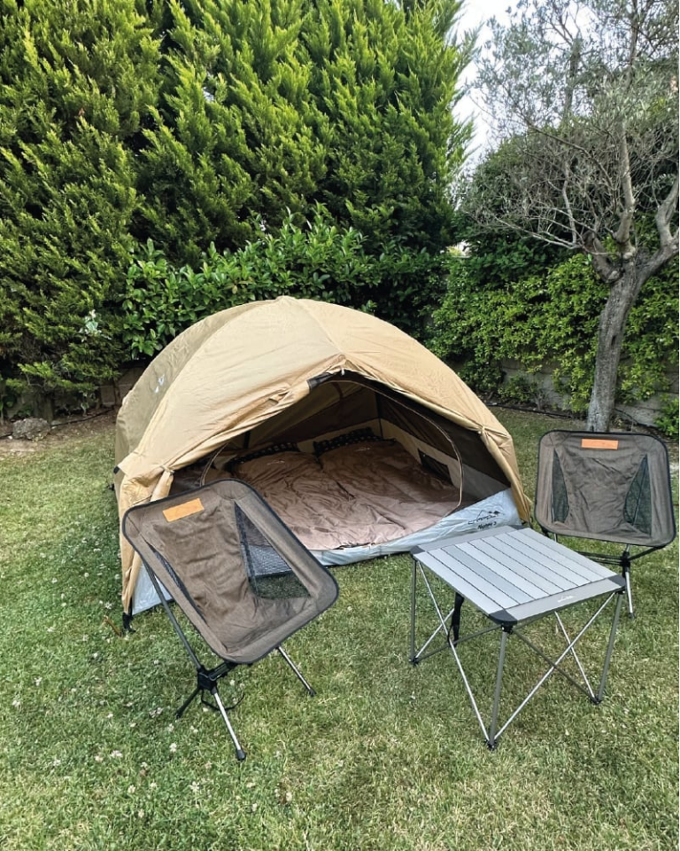 NURGAZ Neptune 3 Kamp Çadırı Krem (NG NPTN3-K)