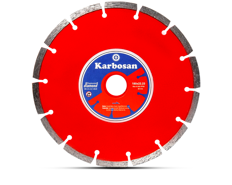 Karbosan Segmentli Elmas Kesici 180x2.2x22