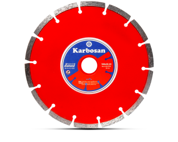 Karbosan Segmentli Elmas Kesici 180x2.2x22
