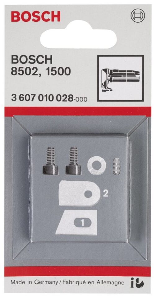 Bosch - GSC 1,6; 9,6 V için 5 Parça Bıçak Seti