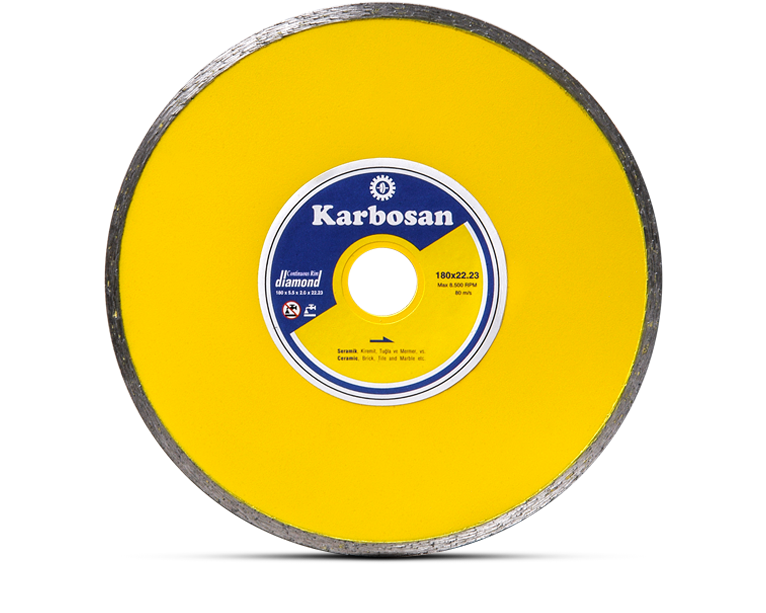 Karbosan Sürekli Elmas Kesici 180x2.0x22
