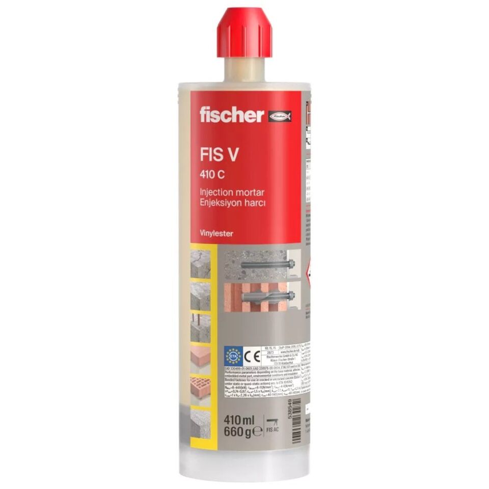 FISCHER FIS V 410 C Kimyasal Epoksi Kartuş 410 ml