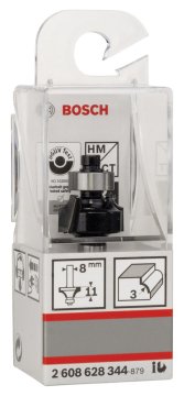 Bosch Standard W Yuvarlama Frezesi 8*3*53 mm