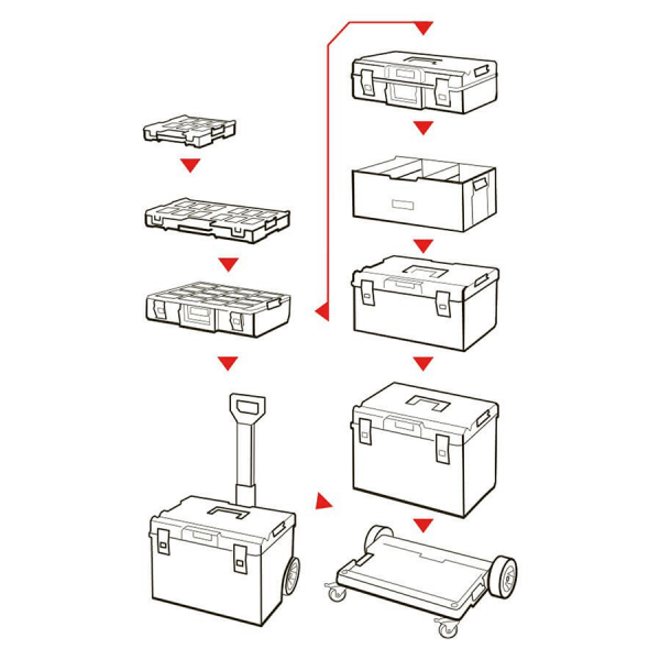 QBRICK System One 350 2.0 Profi Takım Çantası
