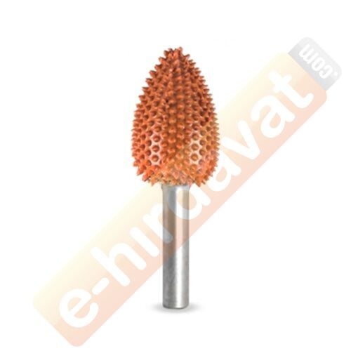 SABURTOOTH 6F34-90 Alev Tipi Kalın Diş Ahşap Törpü (Sap:6 mm)