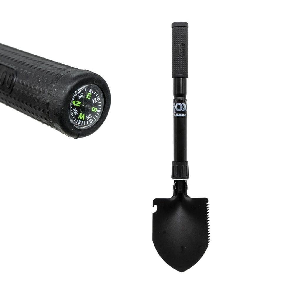 ROX Camping Pusulalı Katlanır Kamp Küreği 42 cm (153CAMP0106)
