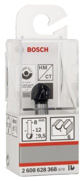 Bosch Standard W Yarımay Freze 8*12*40*6 mm
