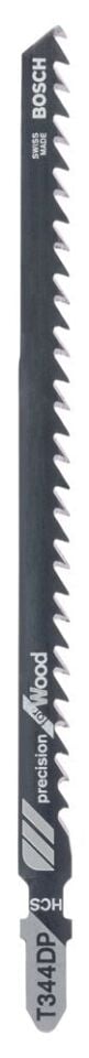 Bosch - Hassas Kesim Serisi Ahşap İçin T 344 DP Dekupaj Testeresi Bıçağı - 5'Li Paket