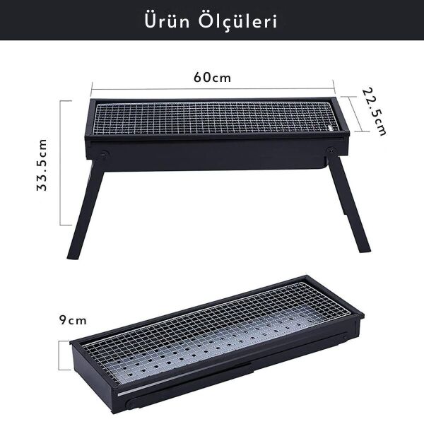 MADFOX Cookout Portatif Katlanır BBQ Mangal (547305)