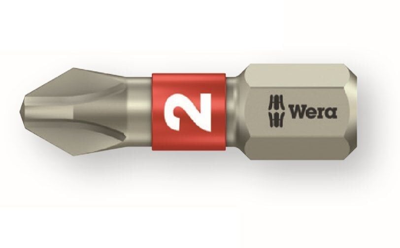 WERA PH2 x 25 mm Yıldız Bits Uç (3851/1 TS)