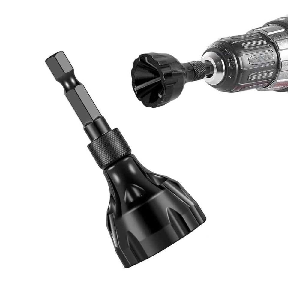 IZAR Matkap İçin Bits Saplı Pah Açma - Çapak Alma Aparatı 6-25 mm (25381)