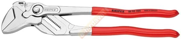 KNIPEX Düz Ağızlı Rekor Fort Pense Buton Ayarlı 300 mm (8603300)