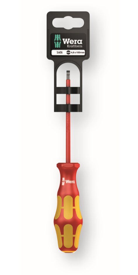 WERA 160i SB VDE Düz Tornavida 4.0 x 100 mm