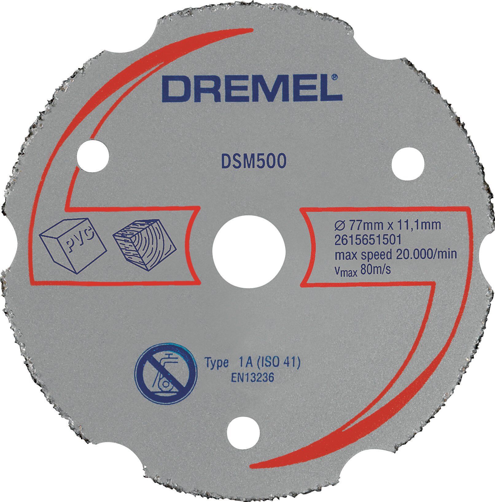 Dremel  DSM20 Çok Amaçlı Kesme Diski 77mm / 2615S500JA