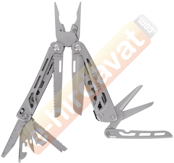VIPTEC VT875195 20 Fonksiyona Sahip MultiTool Çok Amaçlı Katlanabilir Çakı+Pense