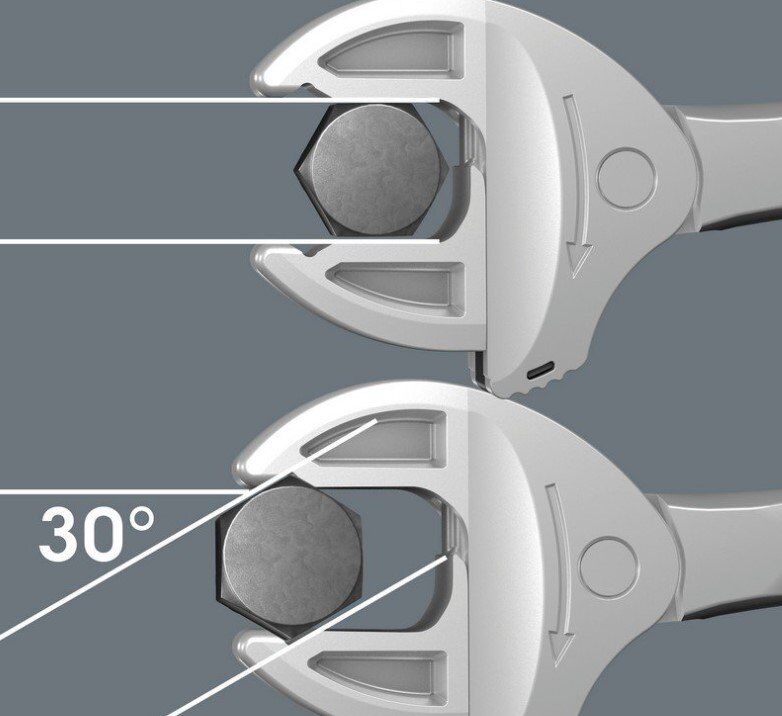 WERA 6004 Joker XXL Cırcırlı Kurbağacık 24-32 mm (05020102001)