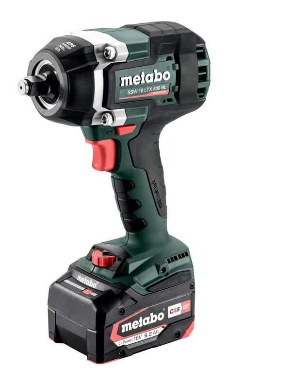 METABO SSW 18 LTX 800 BL Şarjlı Somun Sıkma 18 Volt Çift Akülü