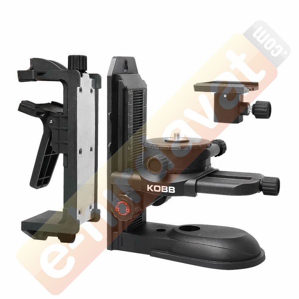 KOBB KBL10SET Mıknatıslı Hassas Ayarlanabilir Lazer Hizalama Aparatı+Mıknatıslı Lazer Hizalama Aparatı