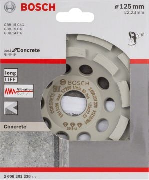 Bosch Aksesuarlar Bosch - Best Serisi Beton İçin Elmas Çanak Disk 125 mm