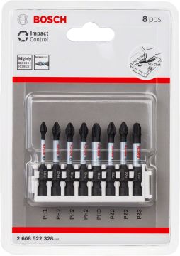 Bosch Impact Ctrl 8'li PH1-PH3/PZ2-PZ3,50mm