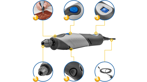 DREMEL Stylo 2050 JA El Motoru 15 Parça Aksesuarlı - F 013 205 0JM