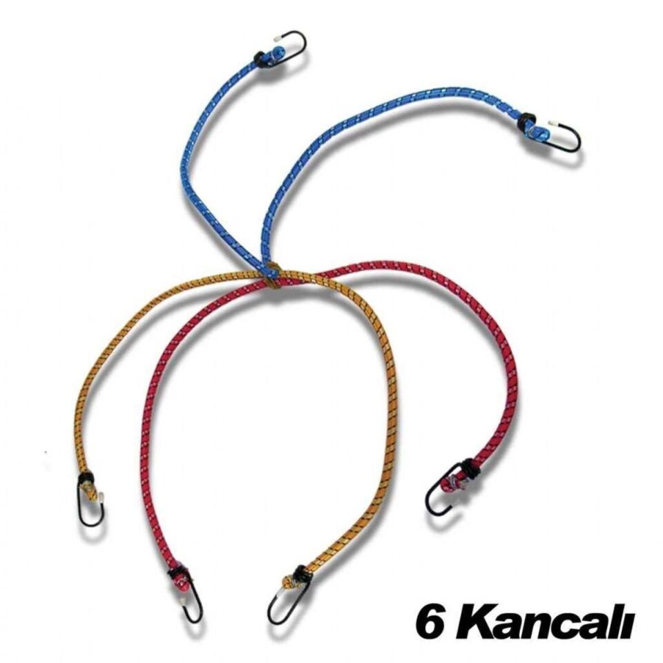 AUTOMIX 3'Lü Ahtopot Lastik 6 Kancalı (140.06.001192)