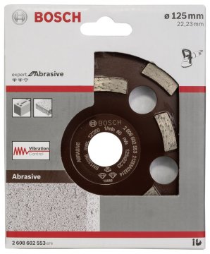 Bosch Çanak Disk Expert for Abrasive 125 mm