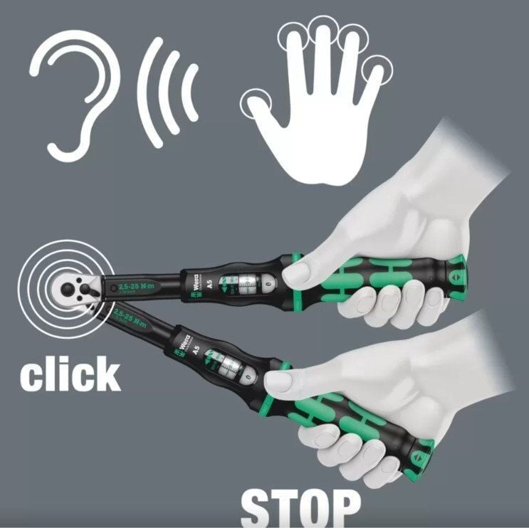 WERA C1 Tork Anahtarı 1/2'' 10-50 Nm (05075620001)