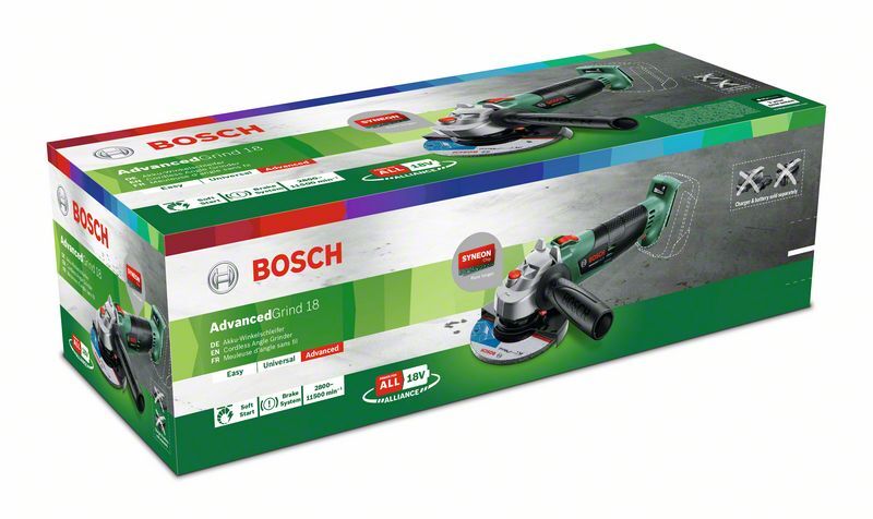 Bosch AdvancedGrind 18 Akülü Avuç Taşlama Makinesi Solo