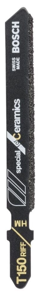Bosch - Seramik İçin Özel T 150 RIFF Dekupaj Testeresi Bıçağı - 3'Lü Paket