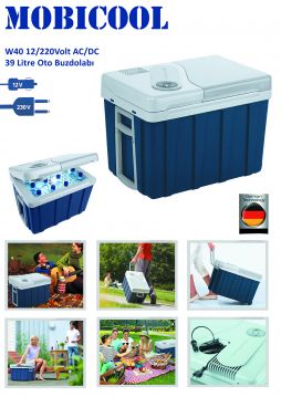 Mobicool W40 12/220Volt AC/DC 39 Litre Oto Buzdolabı