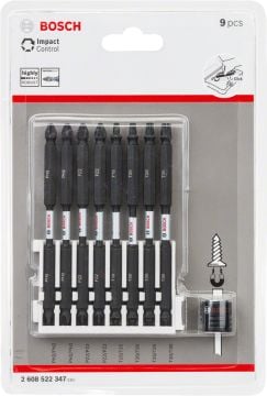 Bosch Impact Ctrl ÇiftTaraf 9'lu Set,110mm