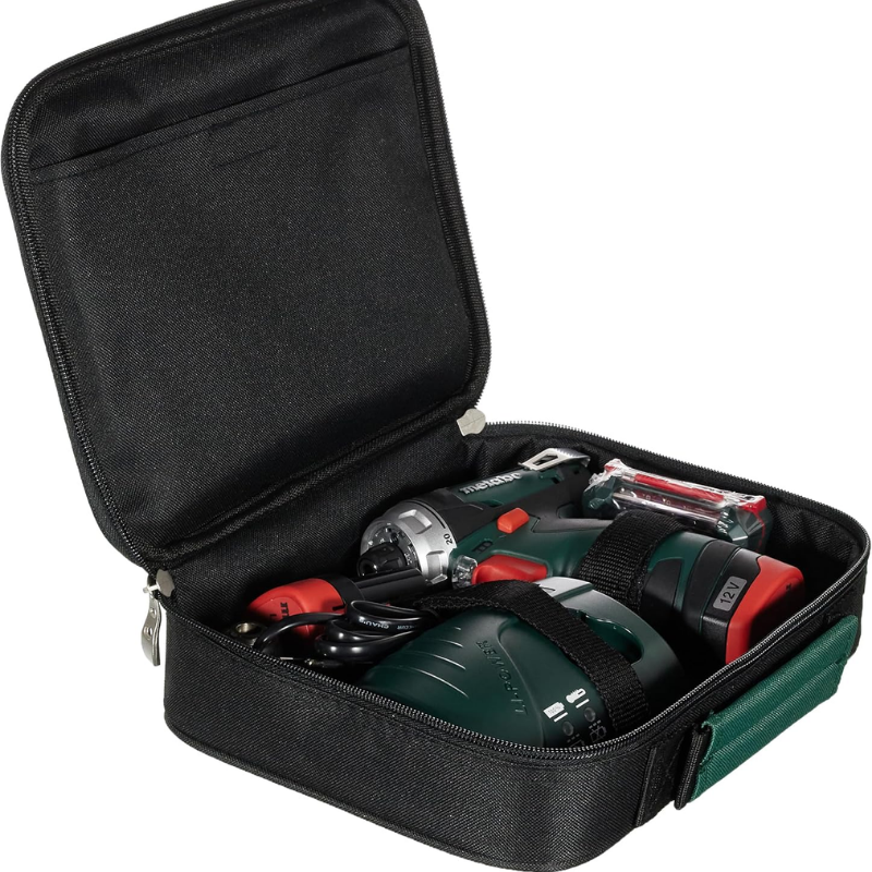METABO POWERMAXX BS Şarjlı Matkap 12 Volt + Bez Çantalı Çift Akülü (600079510)