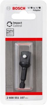 Bosch 1/4'' Hex to 1/2'' Socket Adapter 50mm