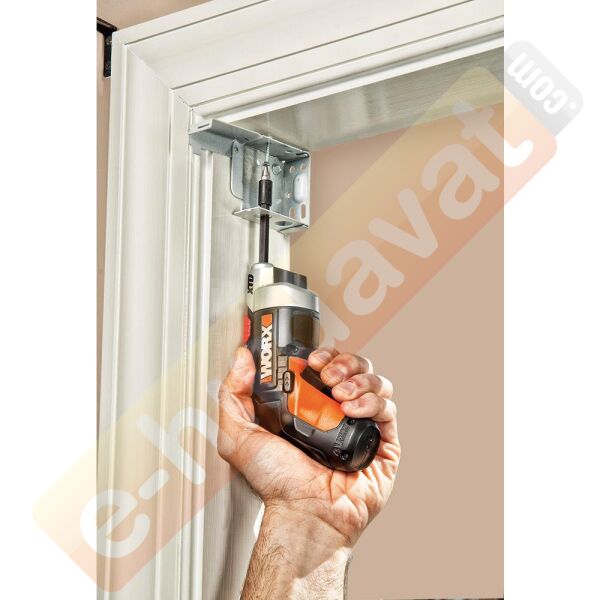 WORX WX252 4Volt/1.5Ah. Li-ion Şarjlı Tornavida + 10 adet Bits Uç