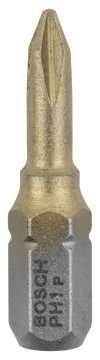 Bosch MaxGrip PH1*25 mm 3'lü