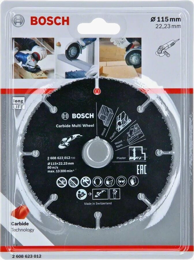 BOSCH 115 mm Multi Ahşap Kesici