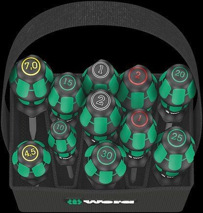 WERA KraftForm 2GO 300 FORM 11 Parça Tornavida Takımı