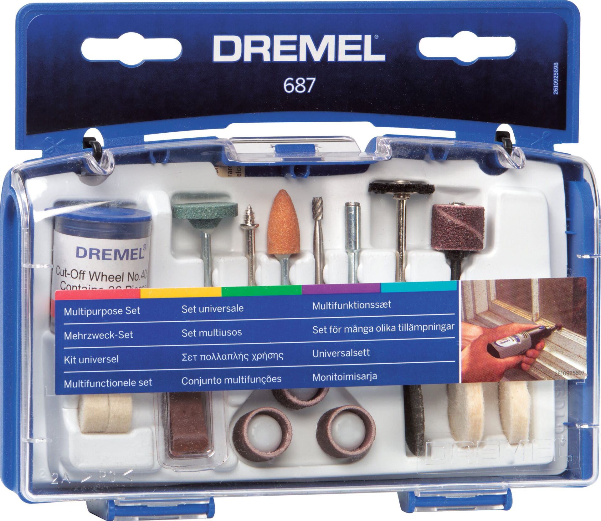 Dremel 52 Parça Karışık Çok Amaçlı Set 687 / 26150687JA