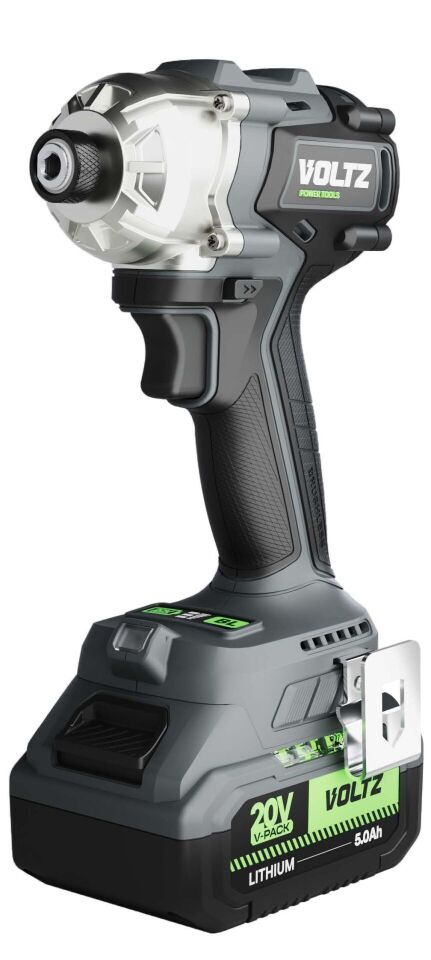 VOLTZ VZSD-20 Akülü Torklu Vidalama 20 Volt Çift Akülü 5 Ah 1/4 Soket