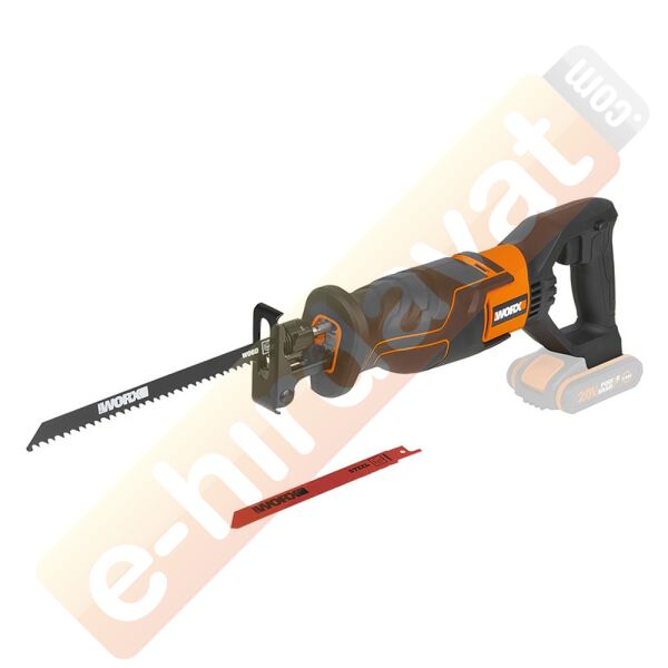 WORX WX500.9 20Volt Profesyonel Tilki Kuyruğu Testere (Akü Dahil Değildir)